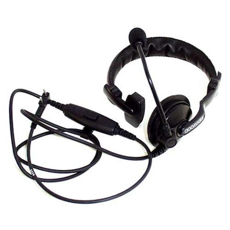 Kenwood Light Weight Single Muff Headset With Boom Mic KE12143